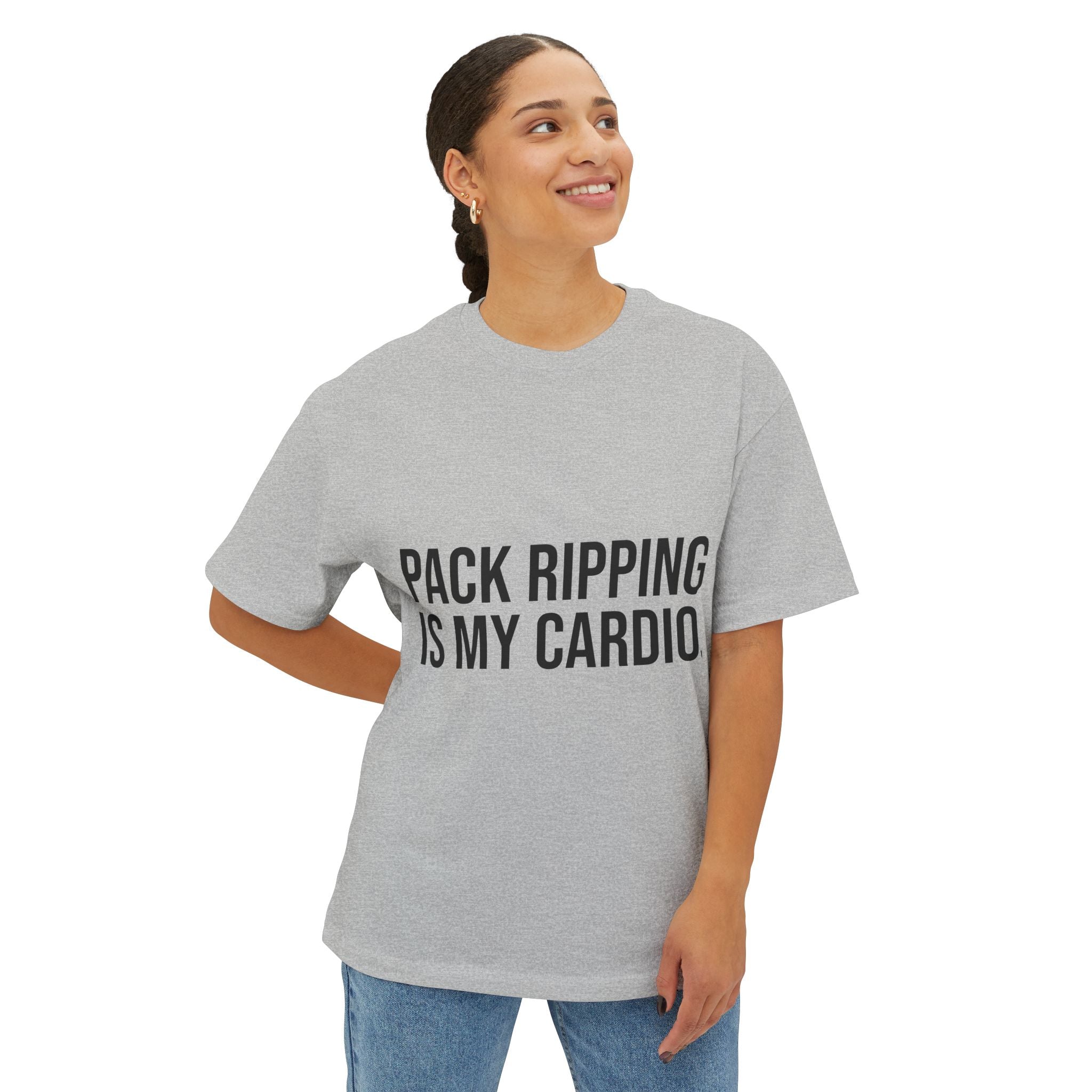 Card Ripping Is My Cardio Shirt | TCG Collector Tee | Trading Card Gift | Card Show Streetwear