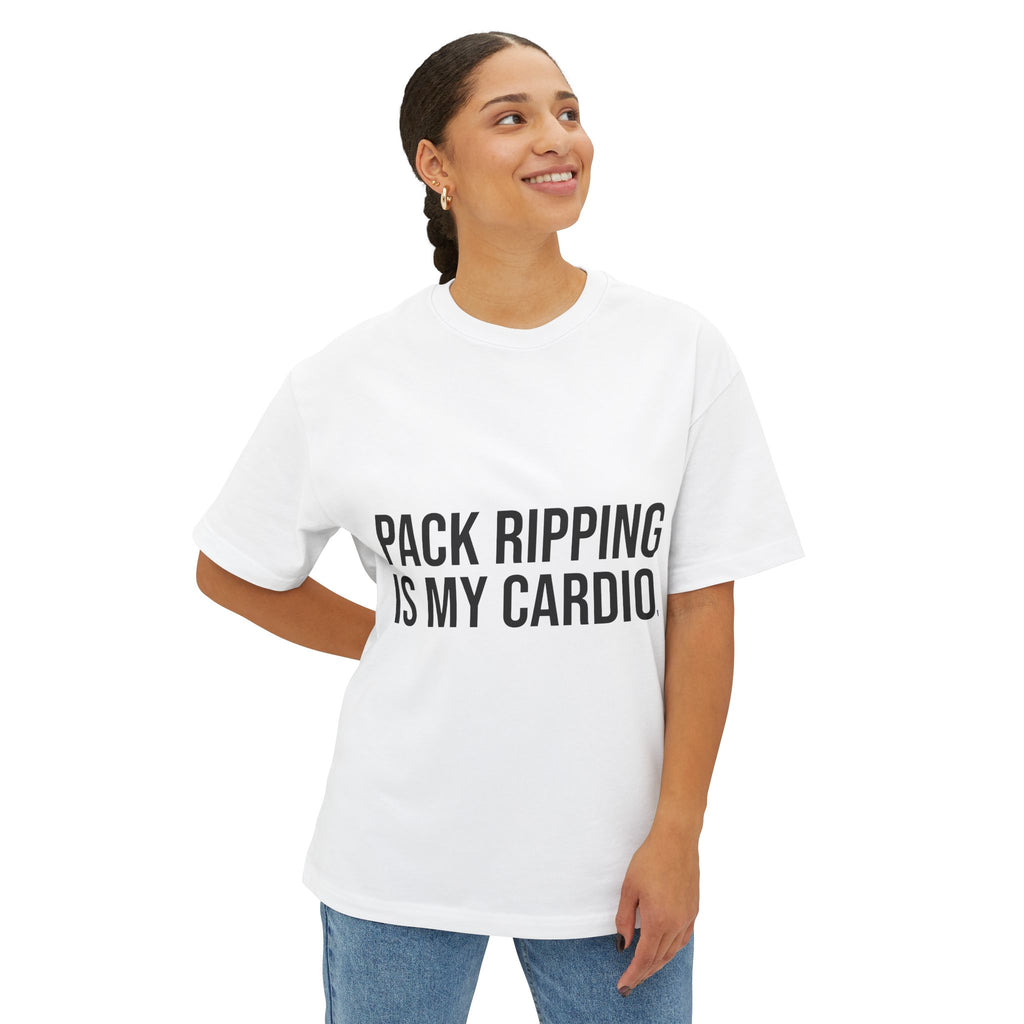 Card Ripping Is My Cardio Shirt | TCG Collector Tee | Trading Card Gift | Card Show Streetwear